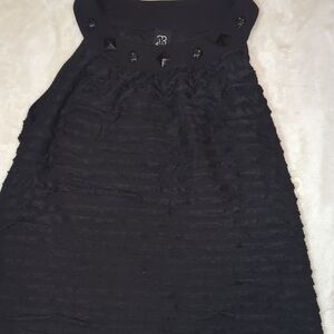 Chic Black Women's Blouse with Embellishments